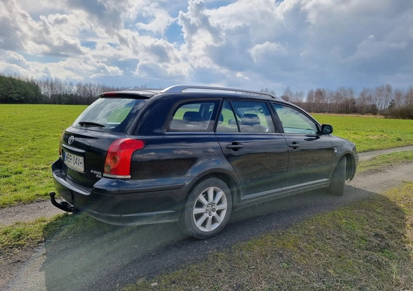 Toyota Avensis cena 7500 przebieg: 266874, rok produkcji 2004 z Nekla małe 37